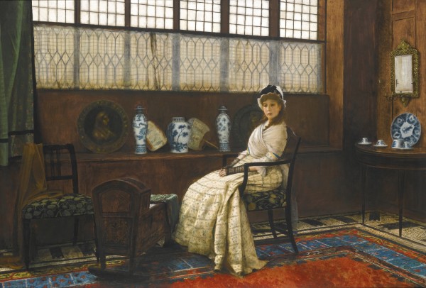 The Cradle Song by John Atkinson Grimshaw